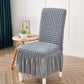 Bubble Fluffy Chair Cover - Grey