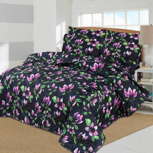 6pcs Comforter Set # 5509 (Light Filling)