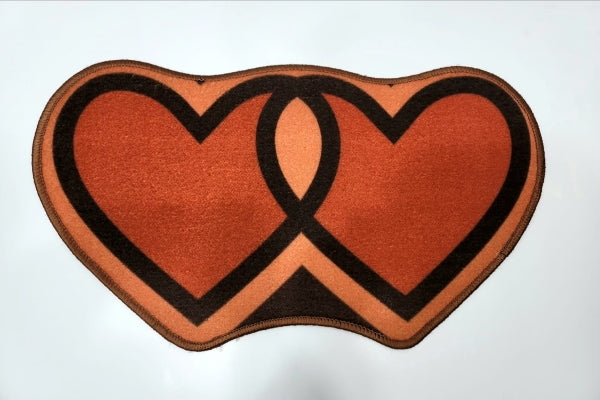 Premium Door Mat Copper Heart Style - 325