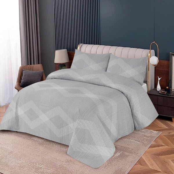 Sarno - 3pcs Cotton Jacquard Bedsheet Set