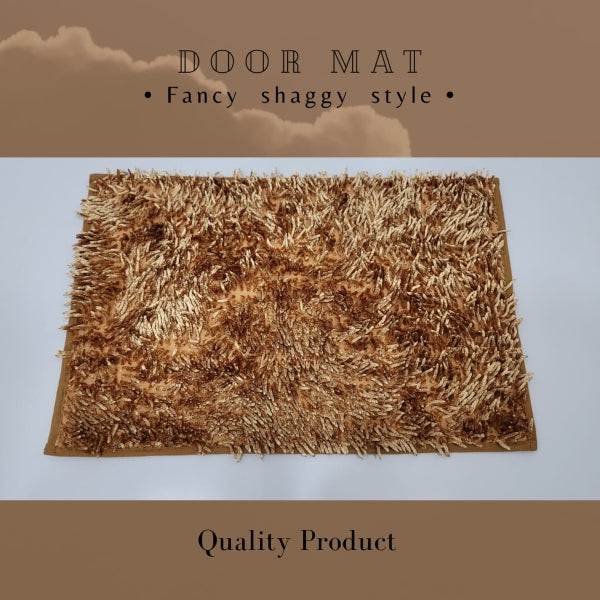 Plush Rice Premium Door Mat - 376 -  Copper