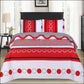 100% Cotton 6pcs Comforter Set - 8503 (Light Filling)