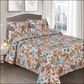100% Cotton 6pcs Comforter Set - 8501 (Light Filling)
