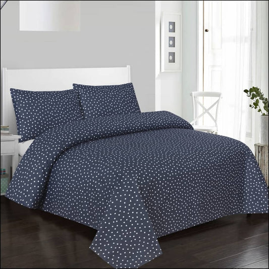 100% Cotton 6pcs Comforter Set - 8508 (Light Filling)