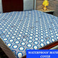 Printed Waterproof Fitted Mattress Protector D#145