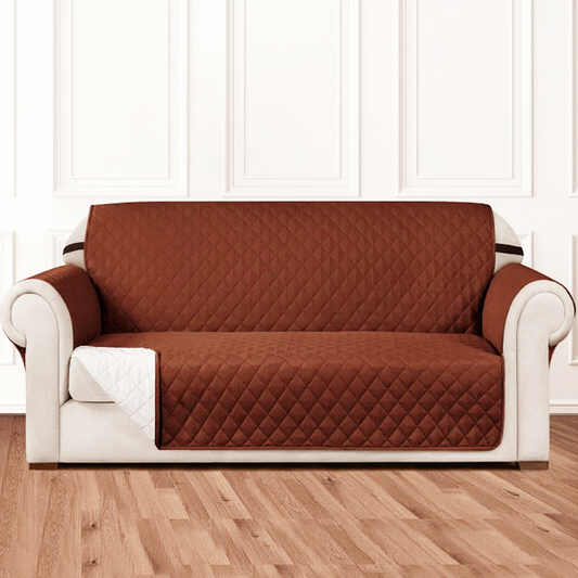 Sofa Cover Quilted Copper - 2115