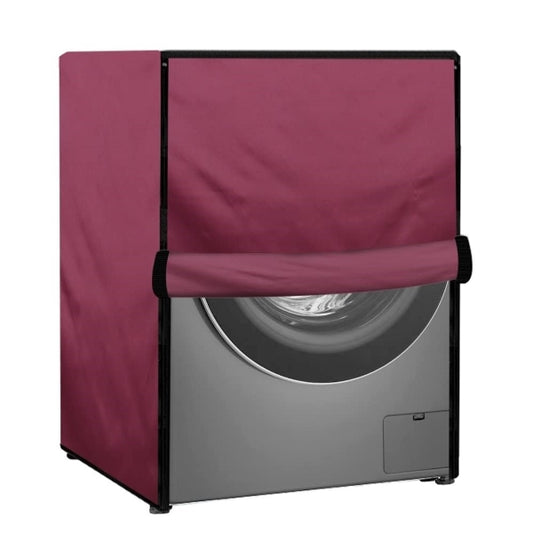 Washing Machine Cover-1919-Front Loader-Maroon/Red