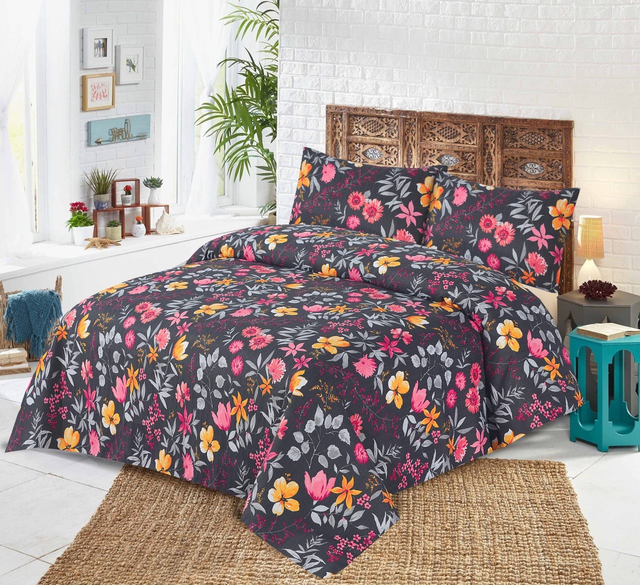 Romaan - Jacquard Cotton Bedsheet Set - 9916 -JQ