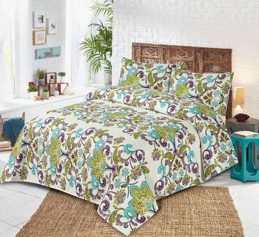 Anjara - Jacquard Cotton Bedsheet Set - 9913 -JQ