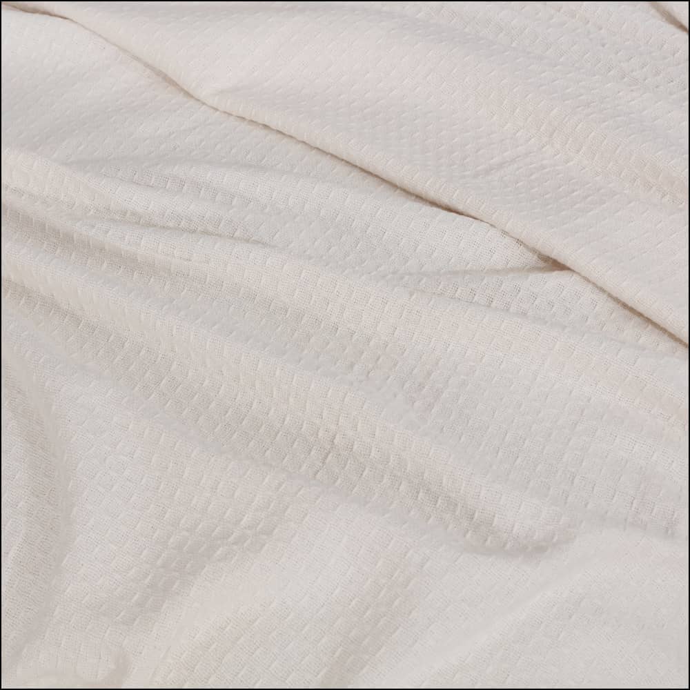 Knitted Cotton Throw Blanket (70X92) - 0058 Bedding