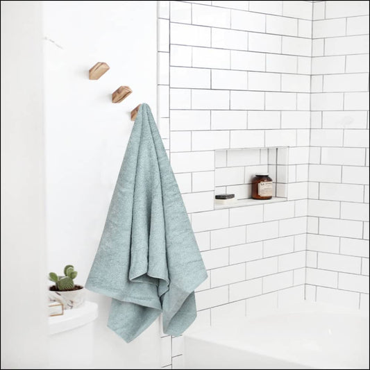 Light Sea Green Supreme Soft Terry - Bath Towel Linen
