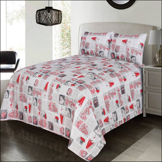 Love Heart - Bedsheet Set Bedding
