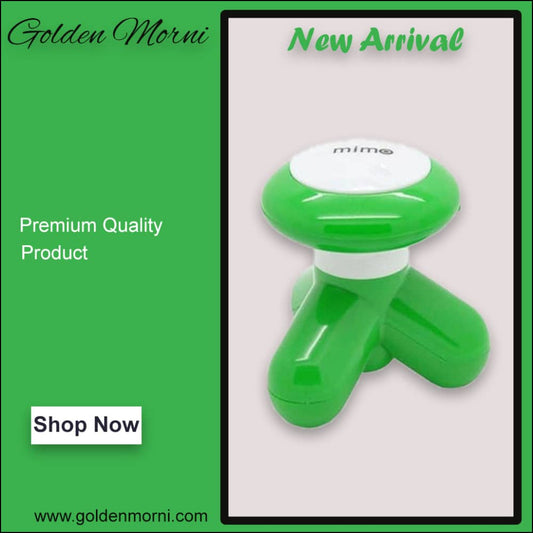 Mini Handheld Relaxant #8637 Parrot Green Accessories