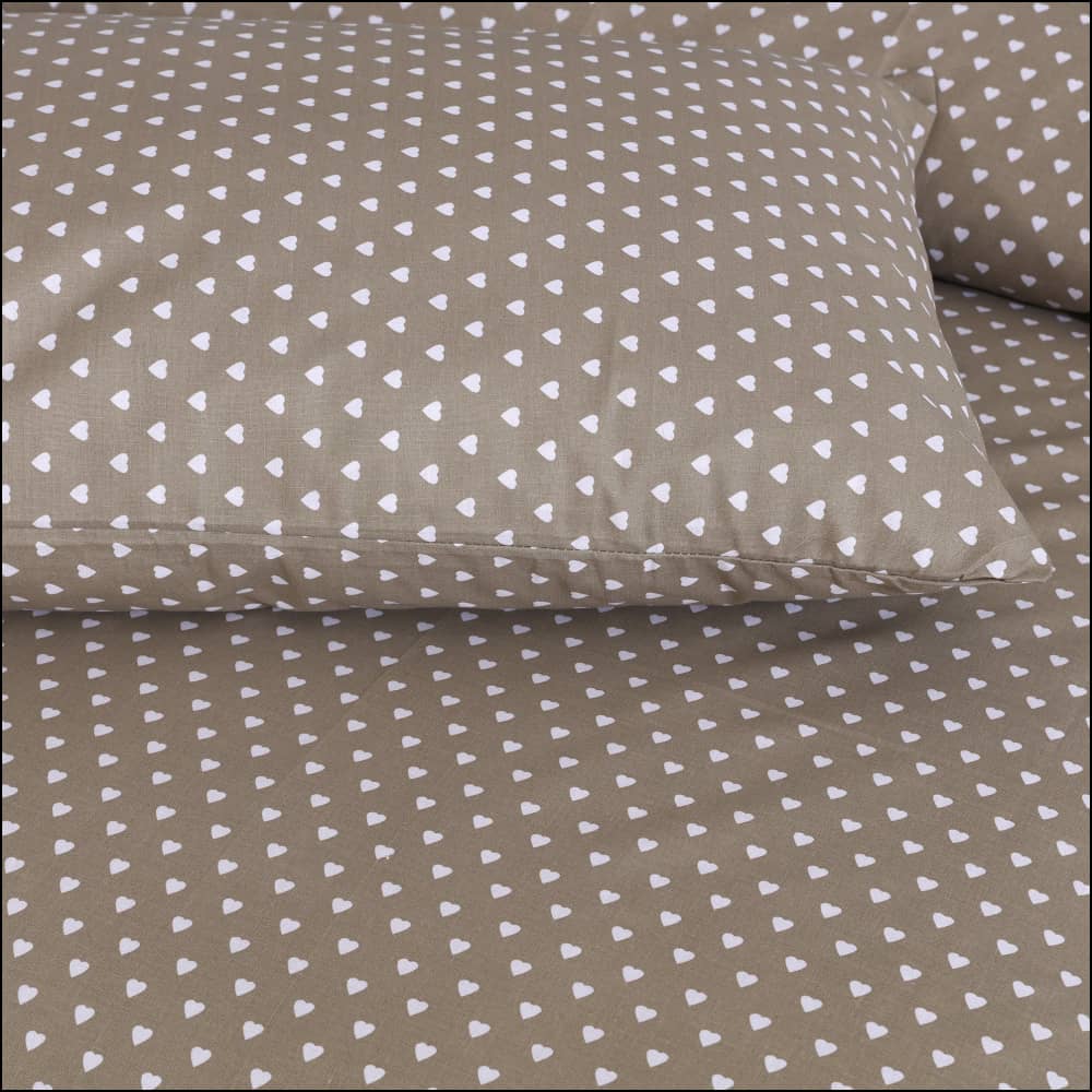 Mini Hearts - Bedsheet Set Bedding