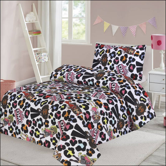 Omg Lol - Single Bedsheet Set #8642 / Cotton Kids Collection