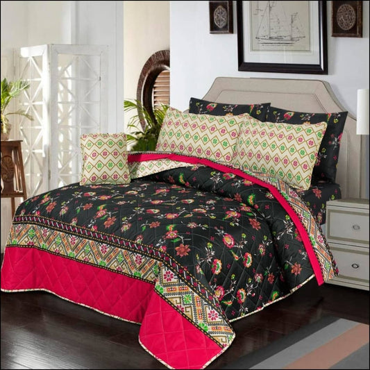 Palm Bay 7Pcs Comforter Set Bedding